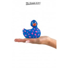 Big Teaze Toys 15743 Mini canard vibrant Romance bleu et rose