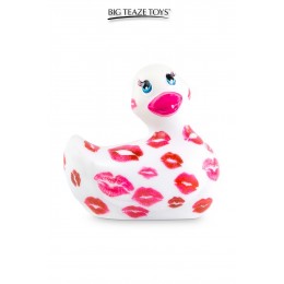 Big Teaze Toys 15745 Mini canard vibrant Romance blanc et rose