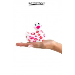 Big Teaze Toys 15745 Mini canard vibrant Romance blanc et rose