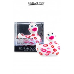 Big Teaze Toys 15745 Mini canard vibrant Romance blanc et rose