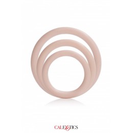 California Exotic Novelties Pack 3 anneaux Silicone - Calexotics