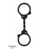 Toy Joy 15837 Menottes silicone stretchy - noir