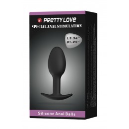 Pretty Love 15936 Plug anal 8,4 cm avec bille intégrée