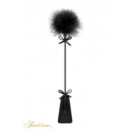 Sweet Caress 16131 Tapette avec pompon noir - Sweet Caress