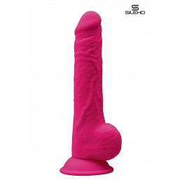 Silexd 16136 Gode double densité rose 24 cm - Modèle 3