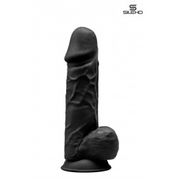 Silexd 16138 Gode double densité noir 21,5 cm - Modèle 4