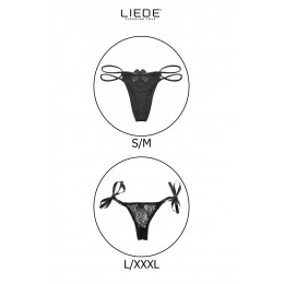 Liebe Stimulateur chauffant télécommandé Panty Vibe - cerise