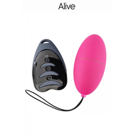 Alive 16362 Oeuf vibrant télécommandé Magic egg 3 - rose