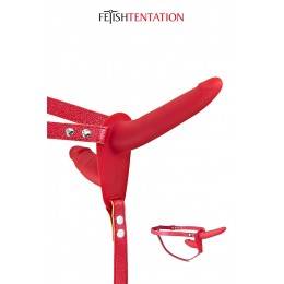 Fetish Tentation 16368 Double gode ceinture rouge - Fetish Tentation