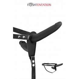 Fetish Tentation 16369 Double gode ceinture noir - Fetish Tentation