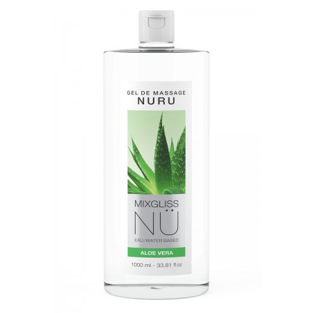 Mixgliss Gel massage Nuru Aloe Vera Mixgliss - 1 litre