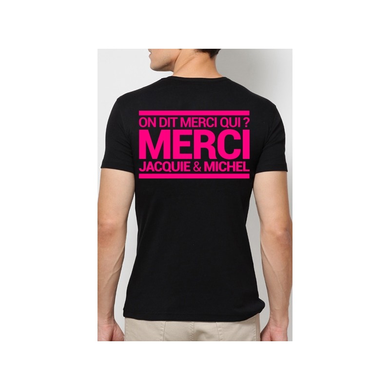 Jacquie & Michel T-shirt Jacquie & Michel Rose fluo