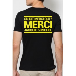 Jacquie & Michel T-shirt Jacquie & Michel Jaune fluo