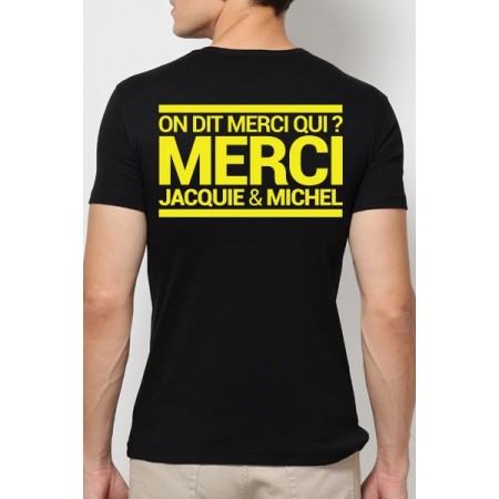 Jacquie & Michel T-shirt Jacquie & Michel Jaune fluo