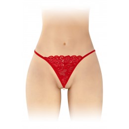 Fashion Secret 16580 String avec perles Venusina - rouge