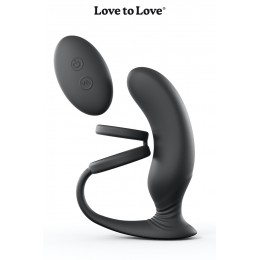 Love To Love 16698 Stimulateur de prostate + cockring Double game