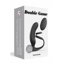 Love To Love Stimulateur de prostate + cockring Double game