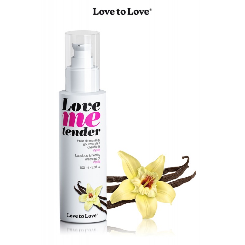 Love To Love Huile de massage vanille 100ml
