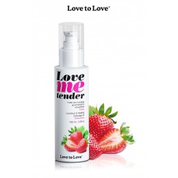 Love To Love 16778 Huile de massage fraise 100ml