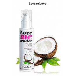 Love To Love 16780 Huile de massage Noix de coco 100ml