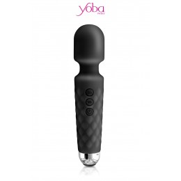 Yoba 16833 Vibro Love Wand rechargeable noir - Yoba