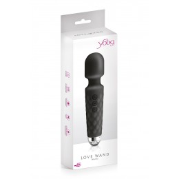 Yoba 16833 Vibro Love Wand rechargeable noir - Yoba