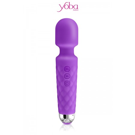 Yoba Vibro Love Wand rechargeable violet - Yoba