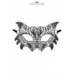 Maskarade 16810 Loup broderie souple Nuit