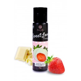 Secret Play 16901 Lubrifiant comestible fraise & chocolat blanc - 60ml