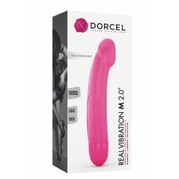 Dorcel Vibro rechargeable Real Vibration rose M 2.0 - Dorcel