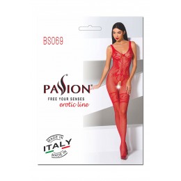 Passion bodystockings Combinaison BS069 - Rouge