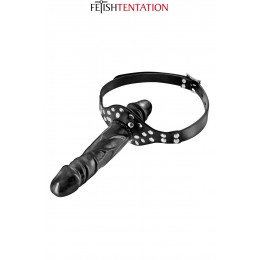 Fetish Tentation 17109 Bâillon double gode black - Fetish Tentation