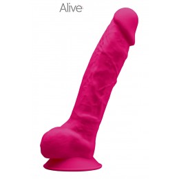 Alive 17130 Gode double densité Adam L - rose