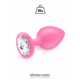 Hidden Eden Plug bijou silicone rose L - Hidden Eden