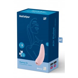 Satisfyer 17305 Stimulateur connecté Curvy 2+ rose - Satisfyer
