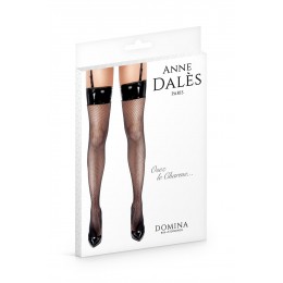 Anne Dalès 17347 Bas résille et vinyle Domina - Anne d'Alès