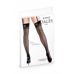 Anne Dalès Bas coutures Carmen noir - Anne d'Alès