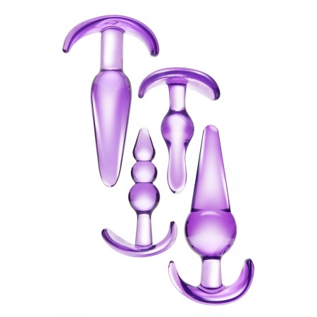 Zahara Kit 4 plug anal lilas - Zahara
