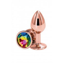 NS Novelties 17530 Plug anal aluminium rose gold S - Rear Assets