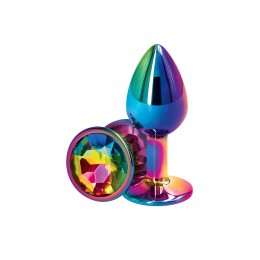 NS Novelties 17532 Plug anal aluminium multicolore S - Rear Assets