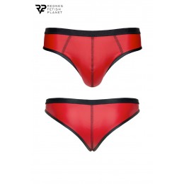 Regnes 17539 Slip rouge wetlook - Regnes