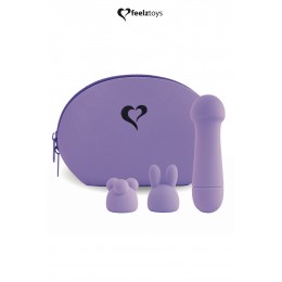 Feelztoys 17654 Mini vibromasseur Mister Bunny violet - Feelztoys