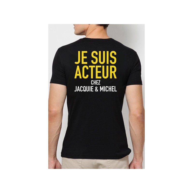Jacquie & Michel Tee-shirt Acteur J&M