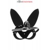 Fetish Tentation 17682 Masque bunny simili cuir réglable - Fetish Tentation