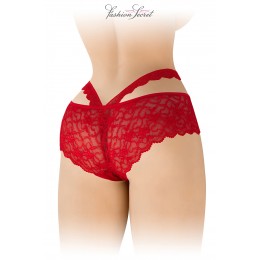 Fashion Secret 17698 Culotte ouverte rouge Marie - Fashion Secret