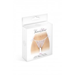 Fashion Secret String blanc ouvert à nouer Stella - Fashion Secret