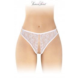 Fashion Secret 17705 String blanc ouvert Victoria - Fashion Secret