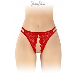 Fashion Secret 17713 Culotte rouge ouverte Annette - Fashion Secret