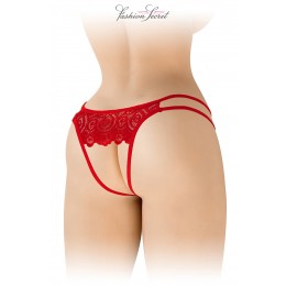 Fashion Secret 17713 Culotte rouge ouverte Annette - Fashion Secret