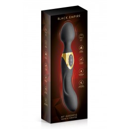 Black Empire 17733 Vibromasseur wand 2 en 1 My Goddess - Black Empire